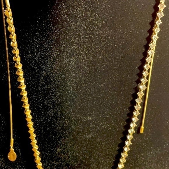 Loft necklace Gold color CZ Diamond fashion jewelry necklace Loft New - Picture 7 of 9